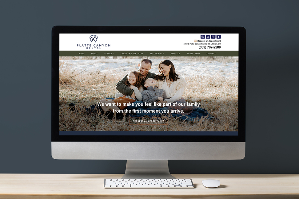 Best Dental Website Designs of 2020 8 best 2020 platte canyon 1