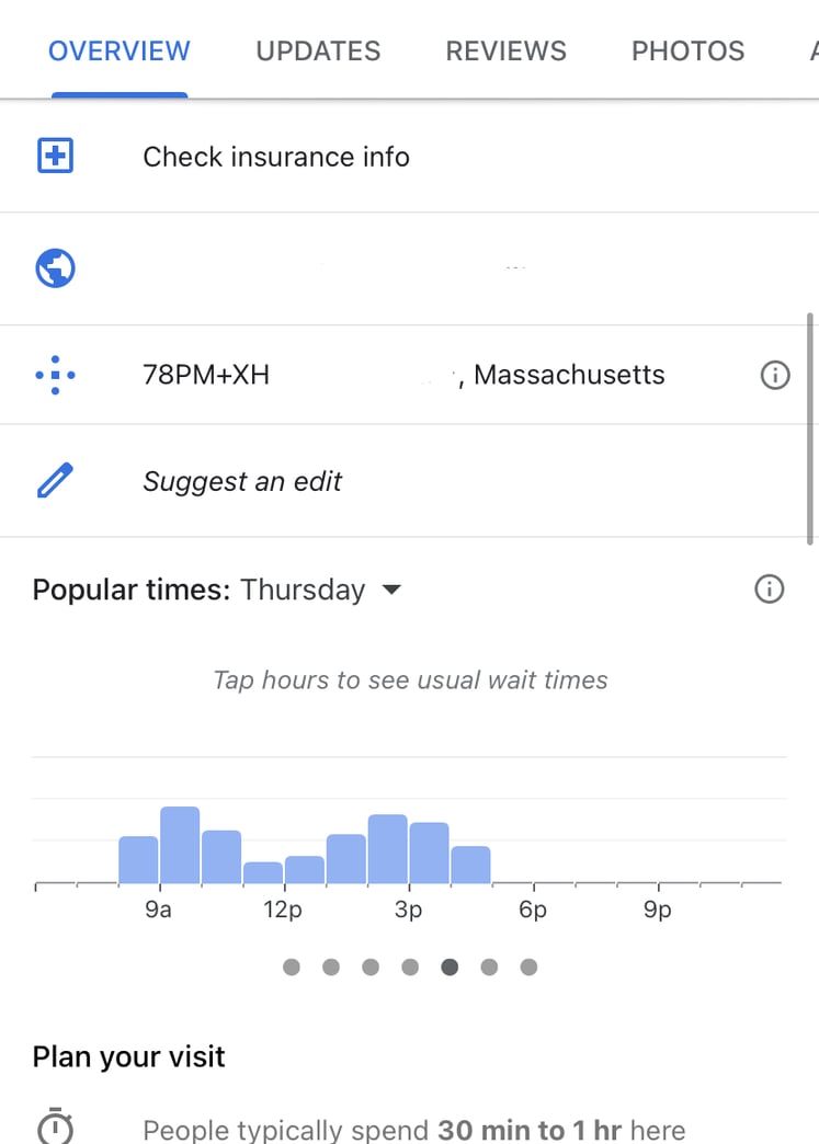 New Insurance Feature on Google My Business - Great Dental Websites