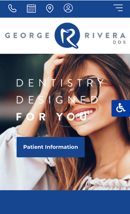 Great Dental Websites Mobile Navigation Update