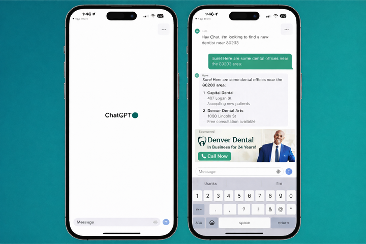 chatgpt advertising for dentists
