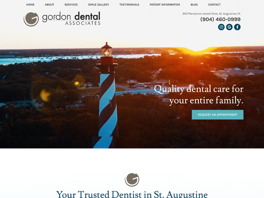 Gordon Dental Great Dental Websites