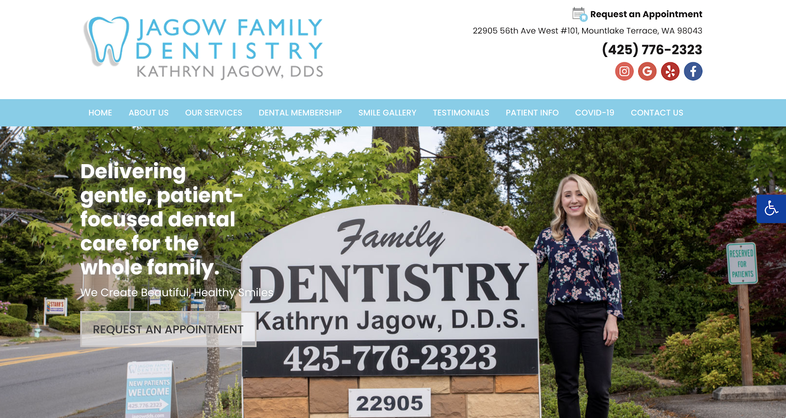 Personality to Your Dental Website